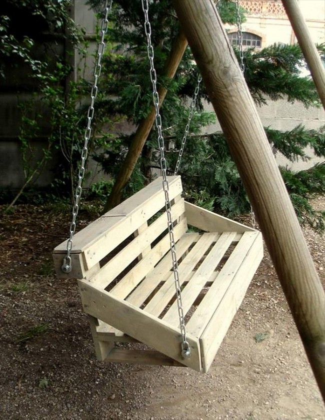 50+ DIY Pallet Swing Ideas Make Immediately Pallets Platform