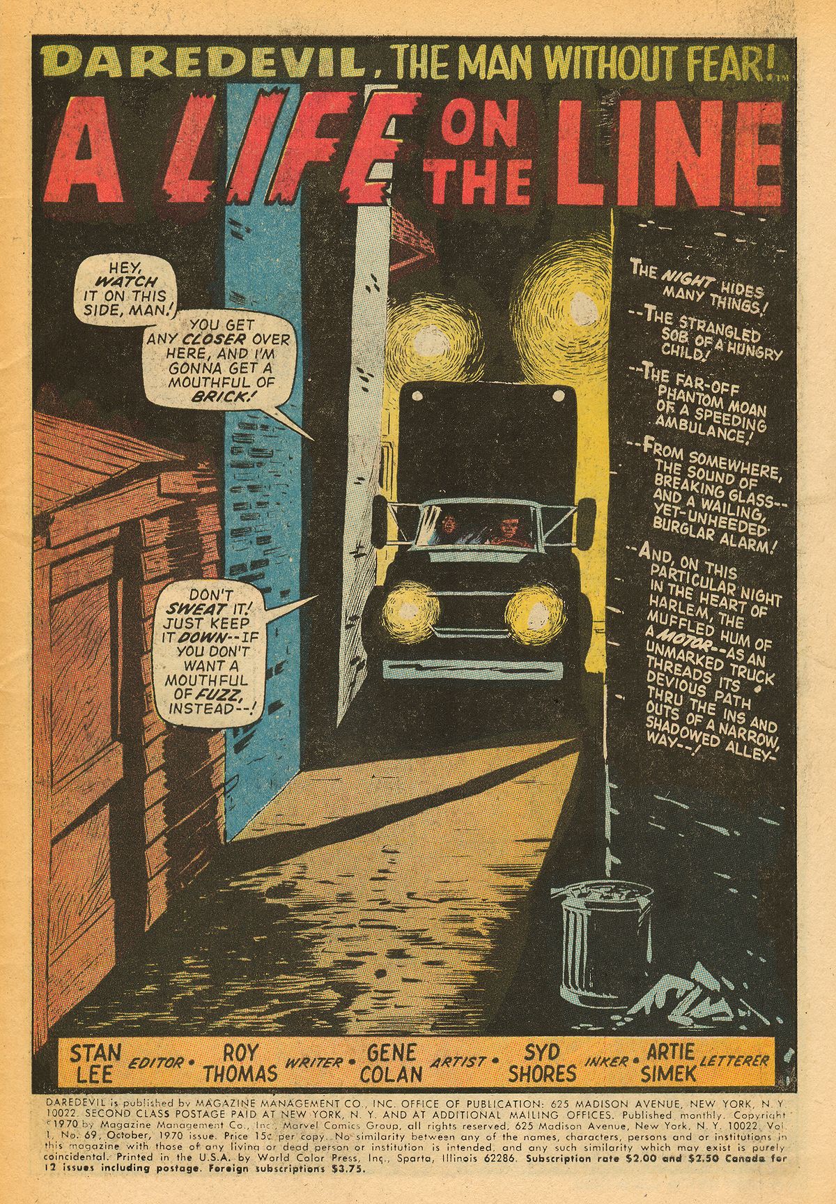 Daredevil (1964) issue 69 - Page 3
