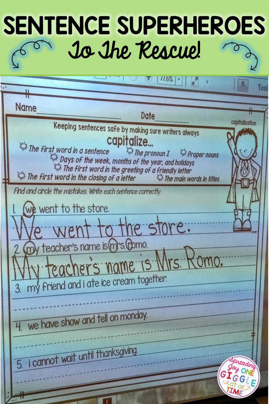 Find Out How I Get My Students To Use Capitalization And Punctuation