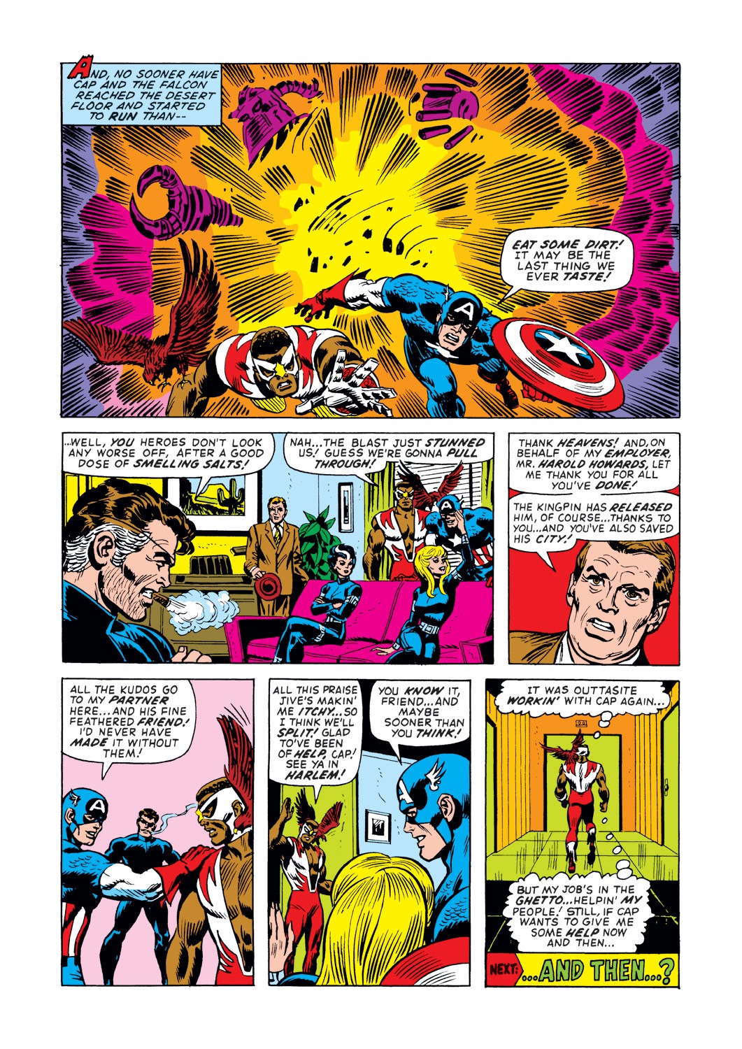 Read online Captain America (1968) comic - Issue #148 - 22