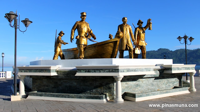 monument on Rizal's Landing Site in Dapitan