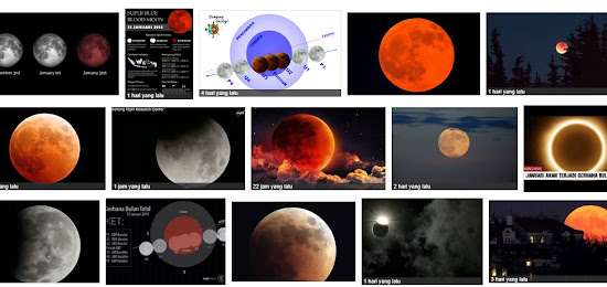 Gerhana Bulan.. Shalat Khusuf dengan Temaram Bulan Merah