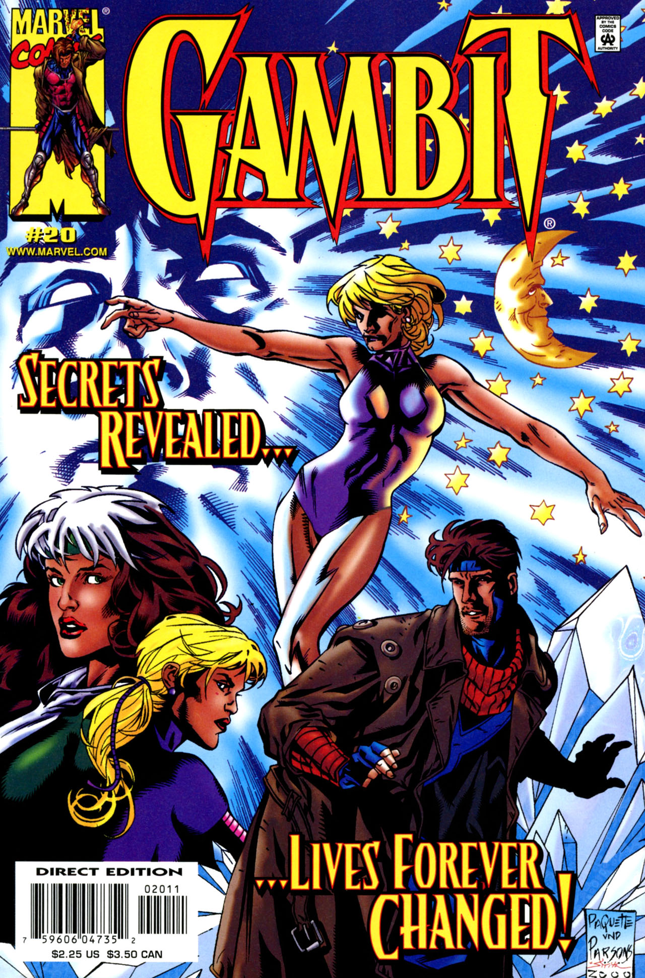 Read online Gambit (1999) comic -  Issue #20 - 1