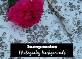 5 inexpensive ideas for photography backgrounds