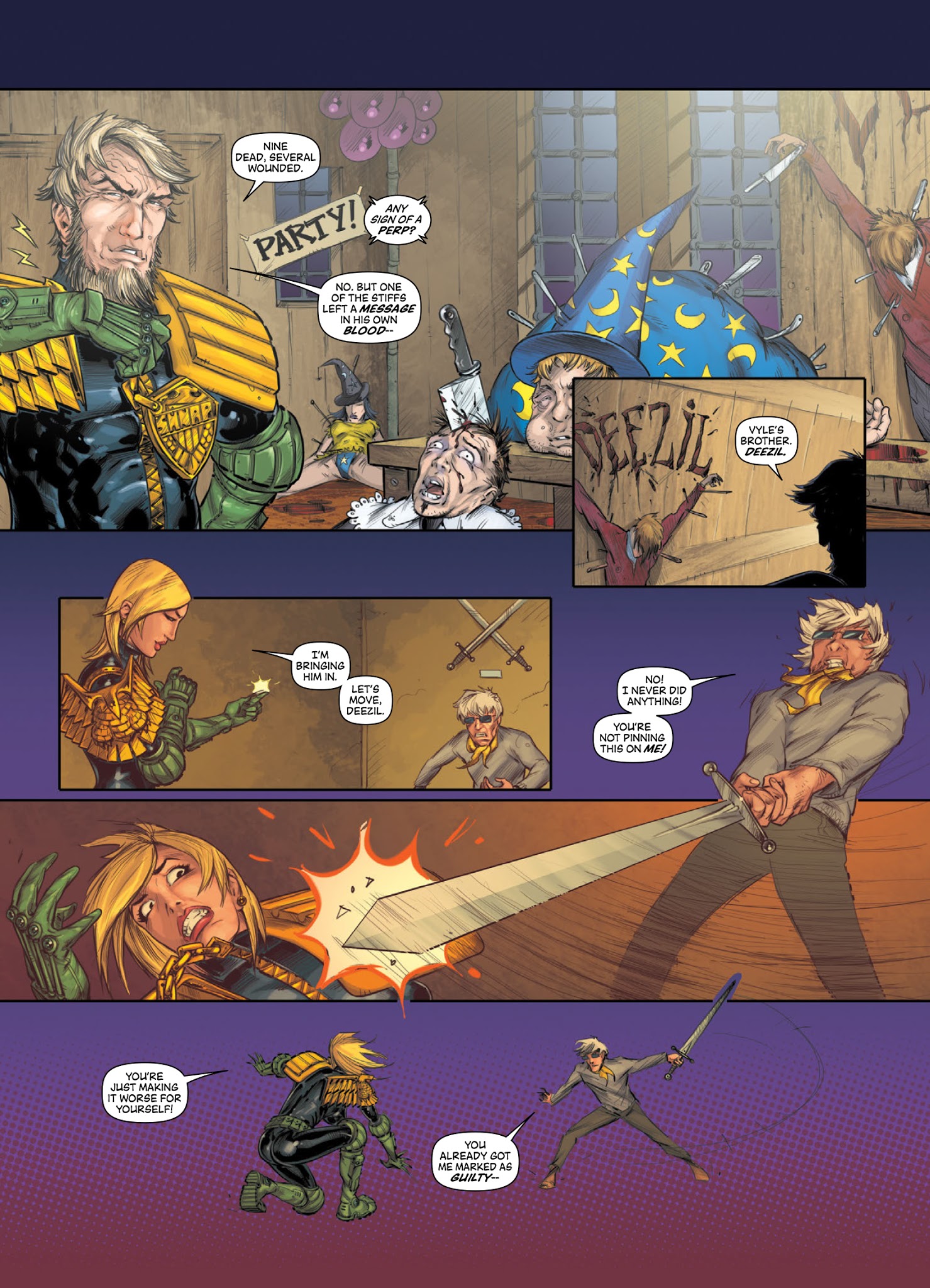 Read online Judge Anderson: The Psi Files comic -  Issue # TPB 5 - 164