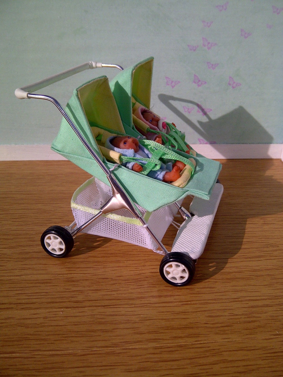 Teeny Tiny Things Prams Prams Prams 1/12th scale miniature dolls