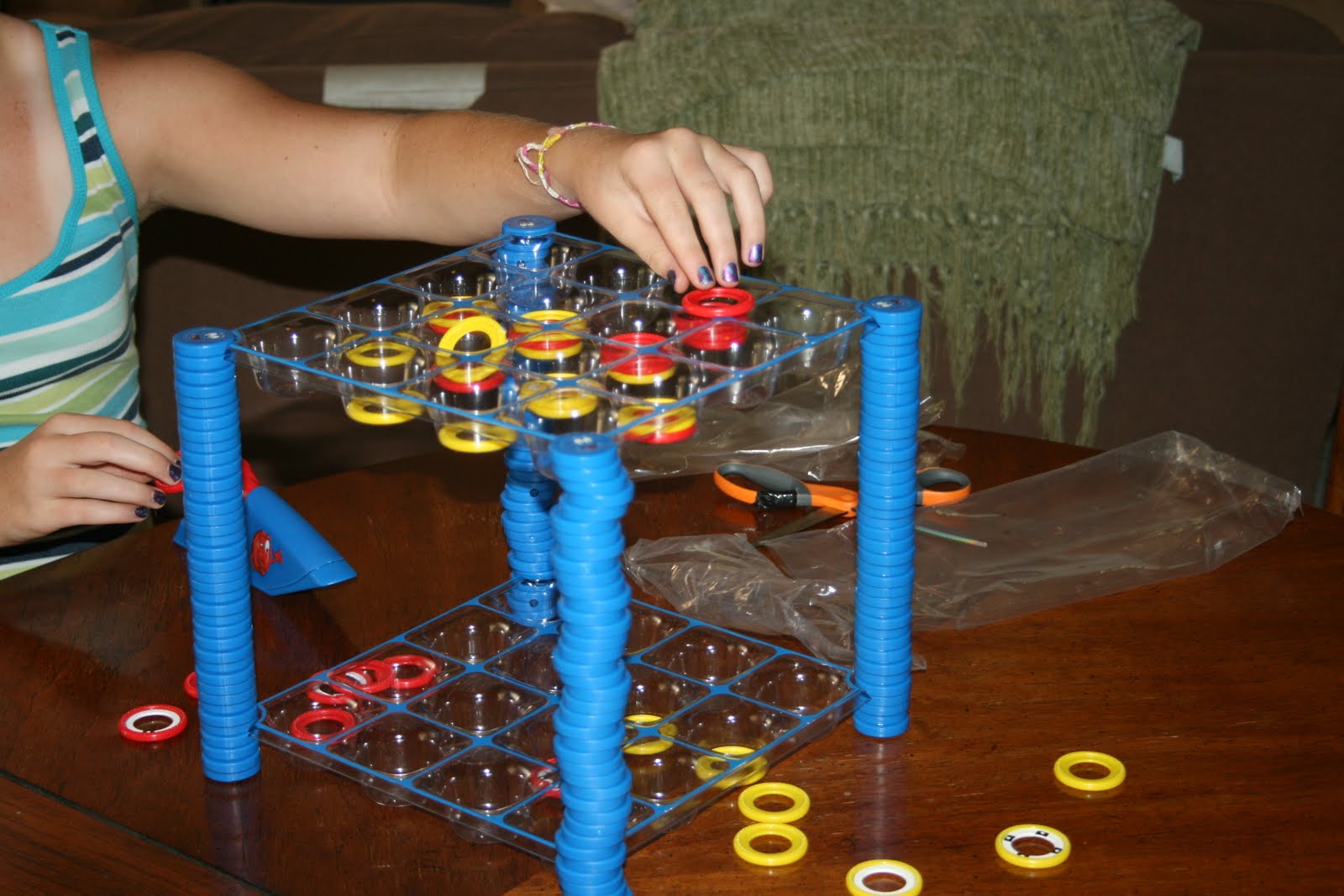 SusieQTpies Cafe: CONNECT 4 Launchers game review from HASBRO