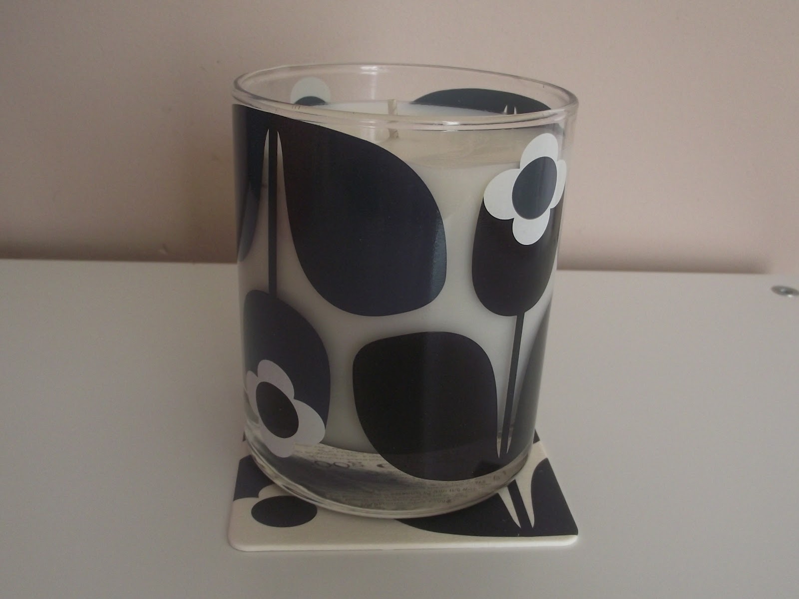 Beauty In The Mirror Orla Kiely Bluebell and Rosemary Scented Candle