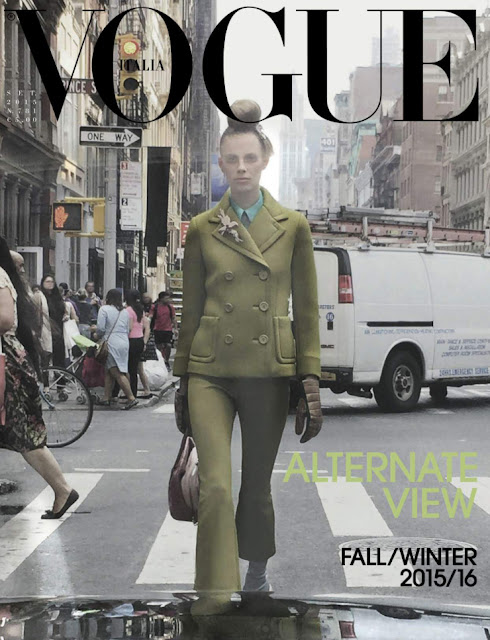 Model @ Lexi Boling by Steven Meisel for Vogue Italia, September 2015 