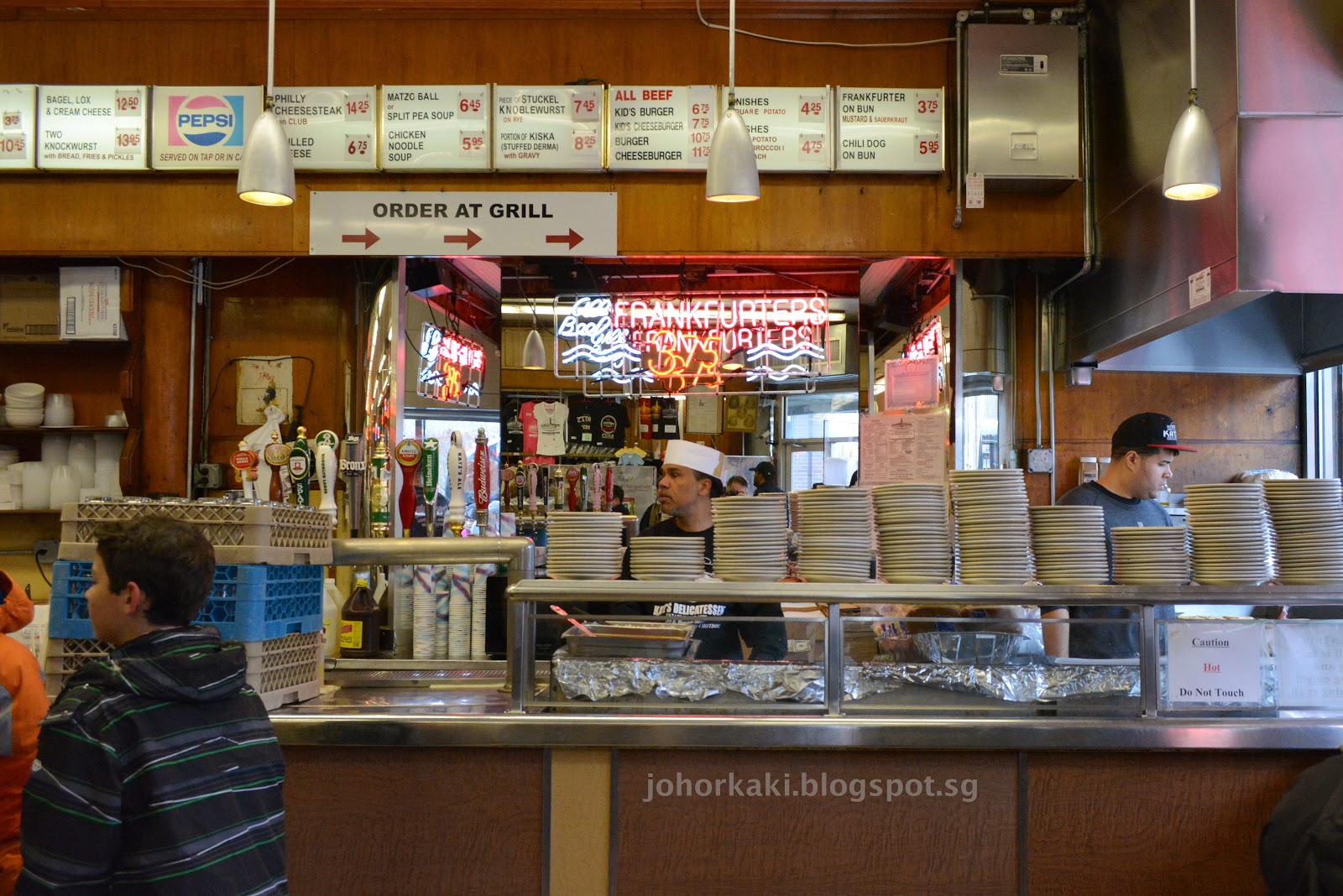 Katz's Delicatessen in NYC New York. Famous Tourist Trap I Won't Want