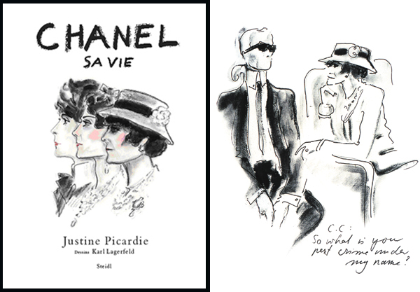 chanel sketch by karl lagerfeld