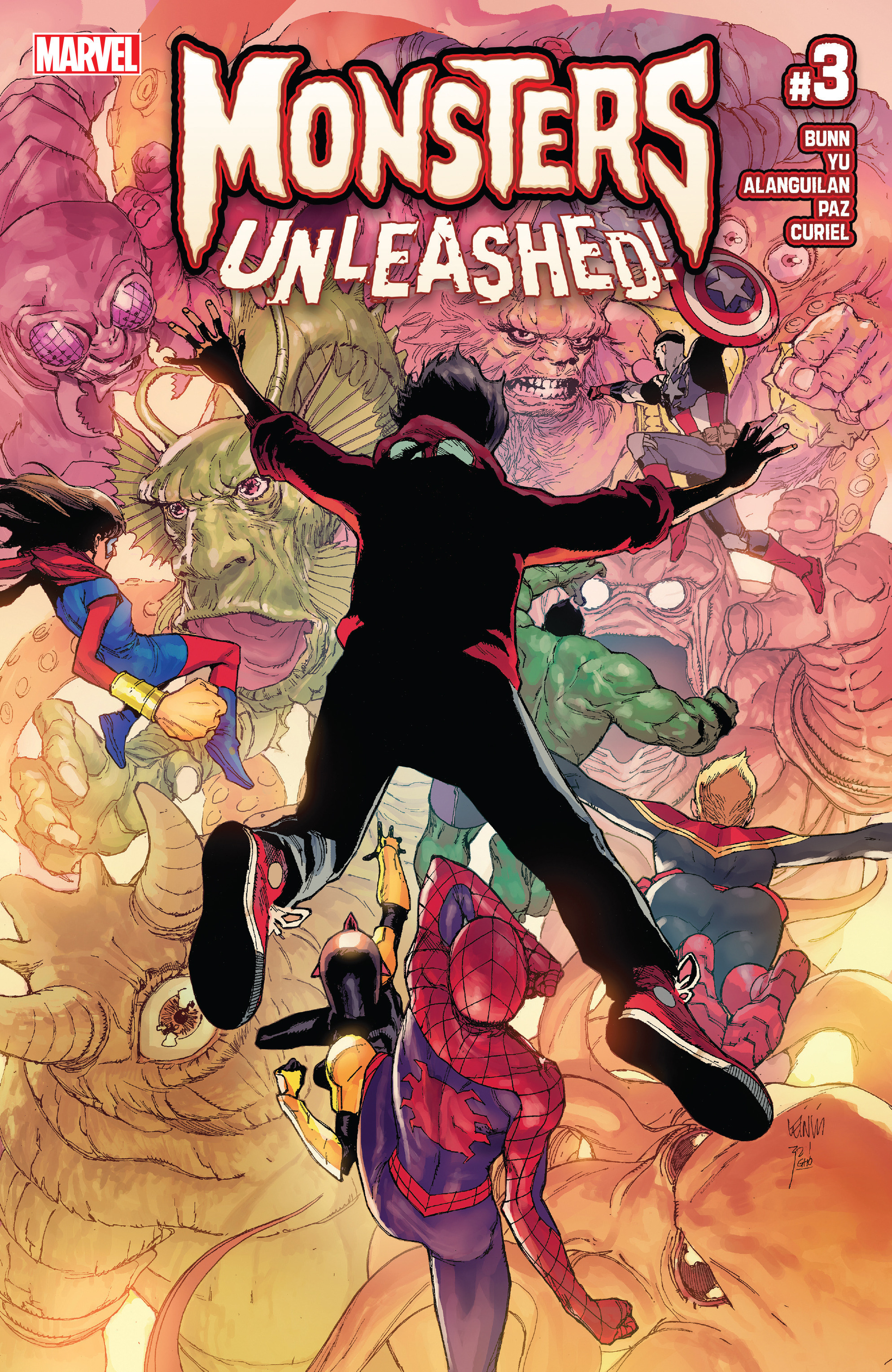 Read online Monsters Unleashed (2017) comic -  Issue #3 - 1