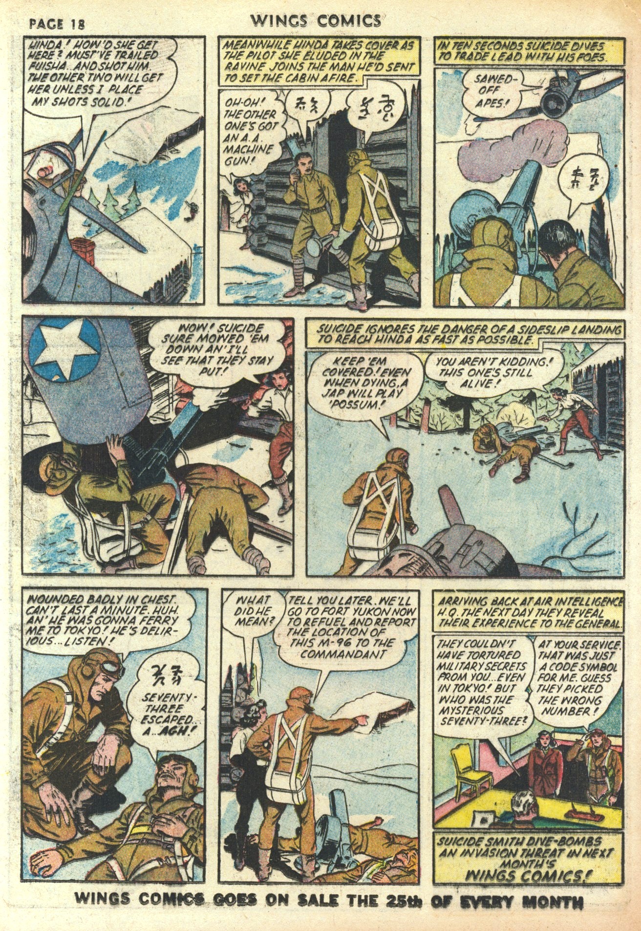 Read online Wings Comics comic -  Issue #30 - 20