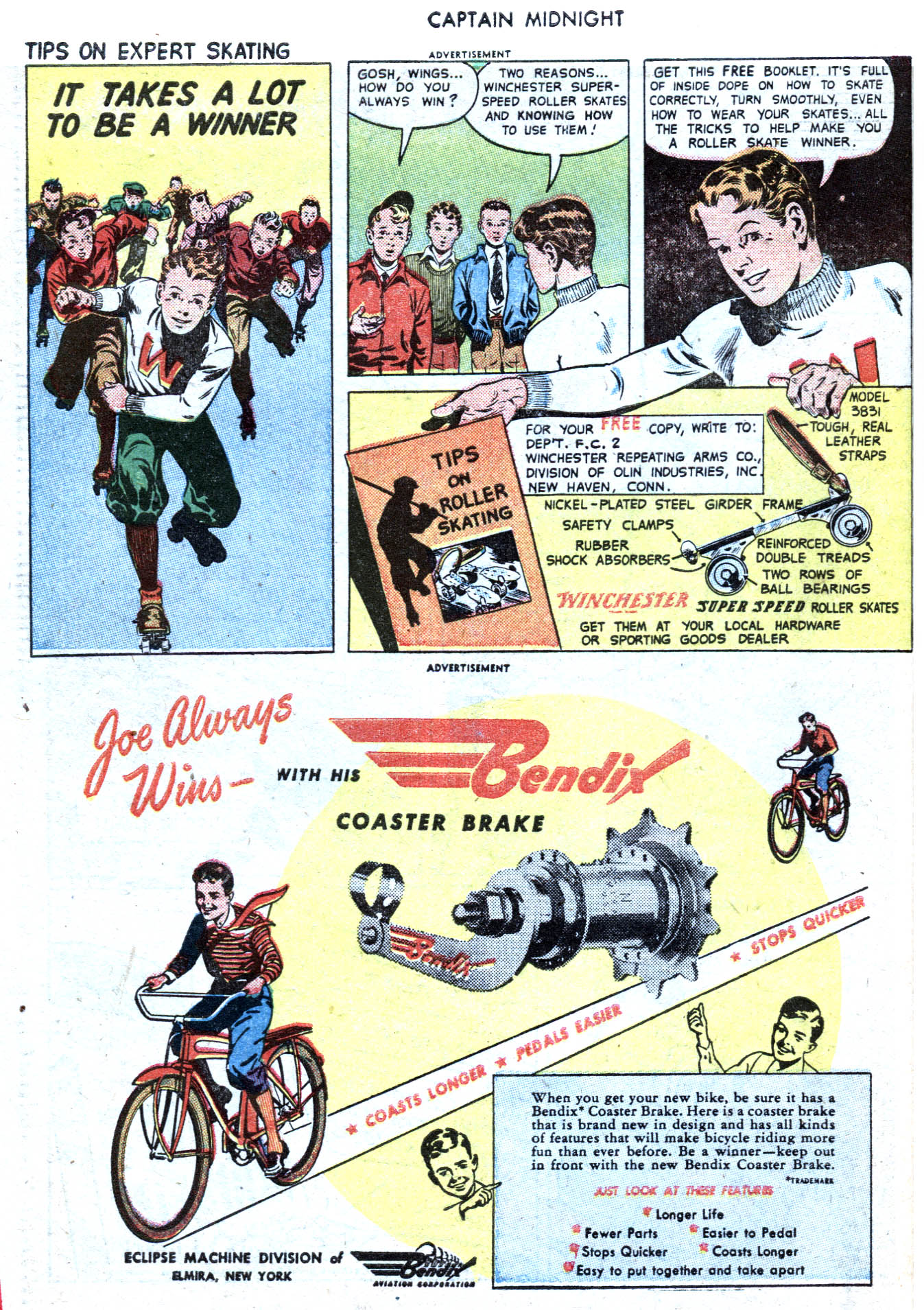 Read online Captain Midnight (1942) comic -  Issue #54 - 50