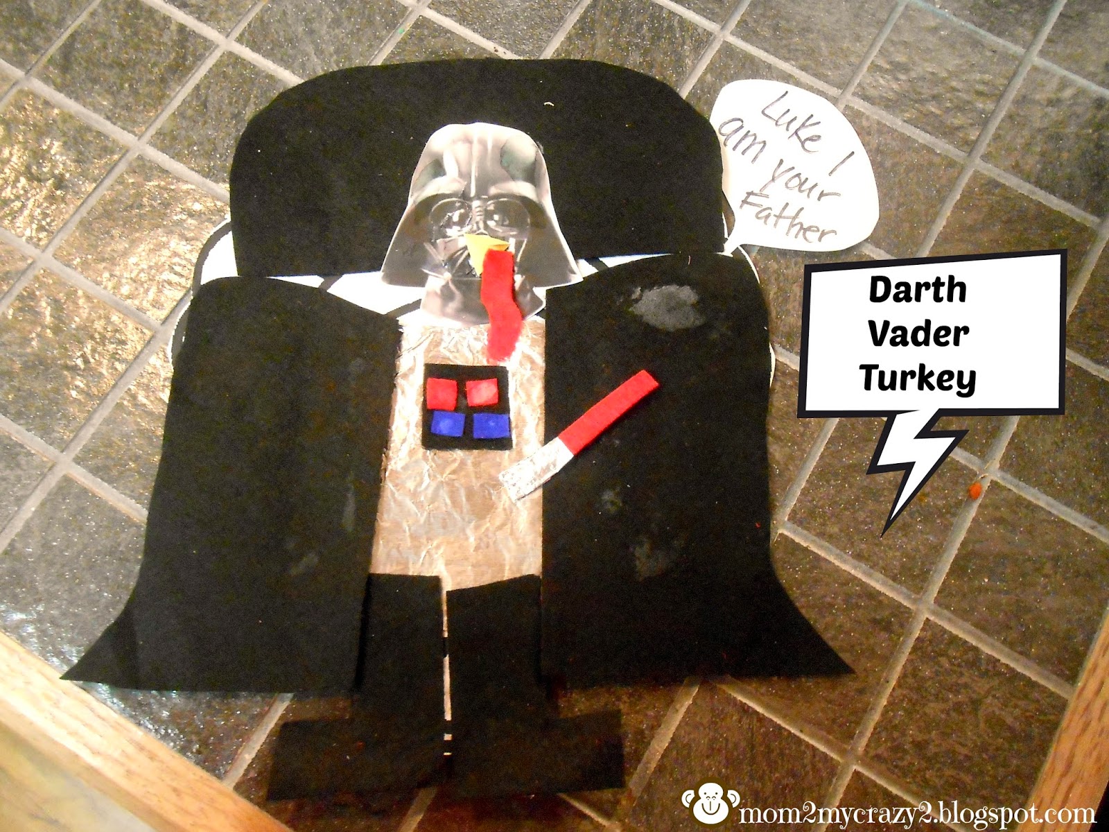 Running away? I'll help you pack.: The Great Turkey Disguise Darth