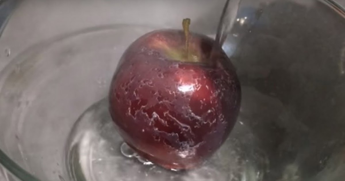 Wash Apples With Hot Water. The Reason Will Surely Astound You! The