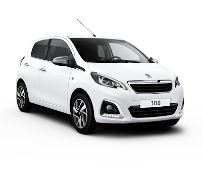 peugeot 108 blanche