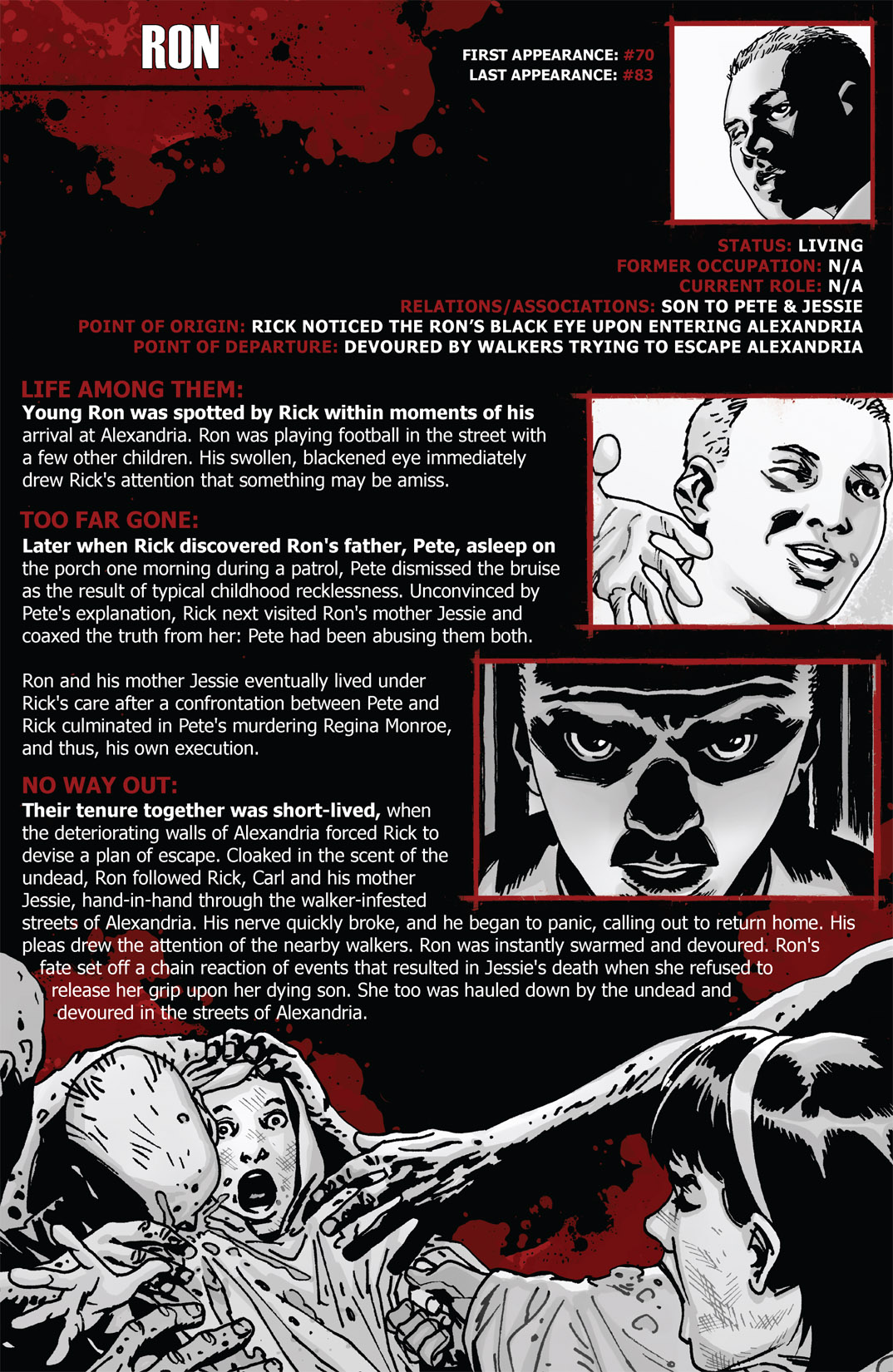 Read online The Walking Dead Survivors' Guide comic -  Issue # TPB - 103