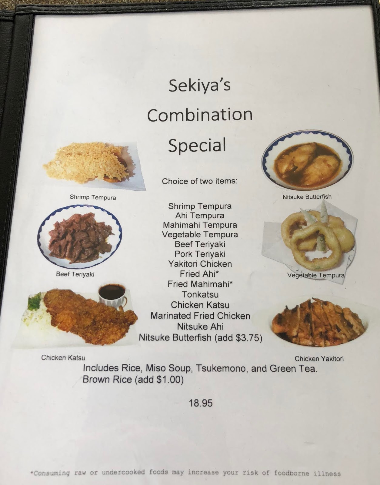 GREAT EATS HAWAII SEKIYA'S RESTAURANT AND DELICATESSEN