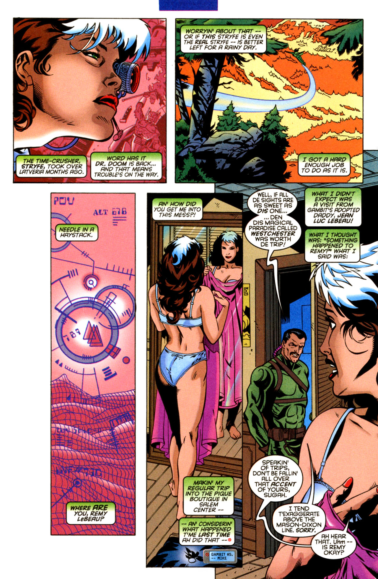 Read online Gambit (1999) comic -  Issue #15 - 3