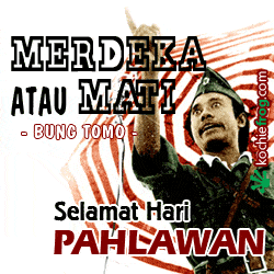 Contoh Kata Kata Dan Gambar Hari Pahlawan 10 November Dan
