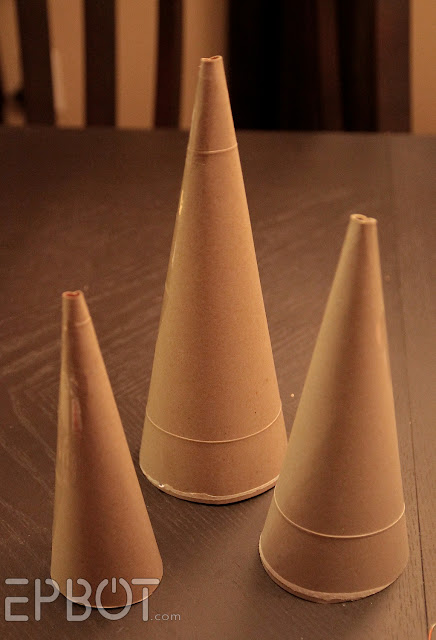 Paper Mache Cones