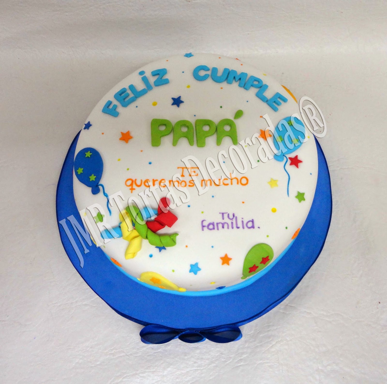 Torta Feliz cumple Papa!!!! | JMR Tortas Decoradas