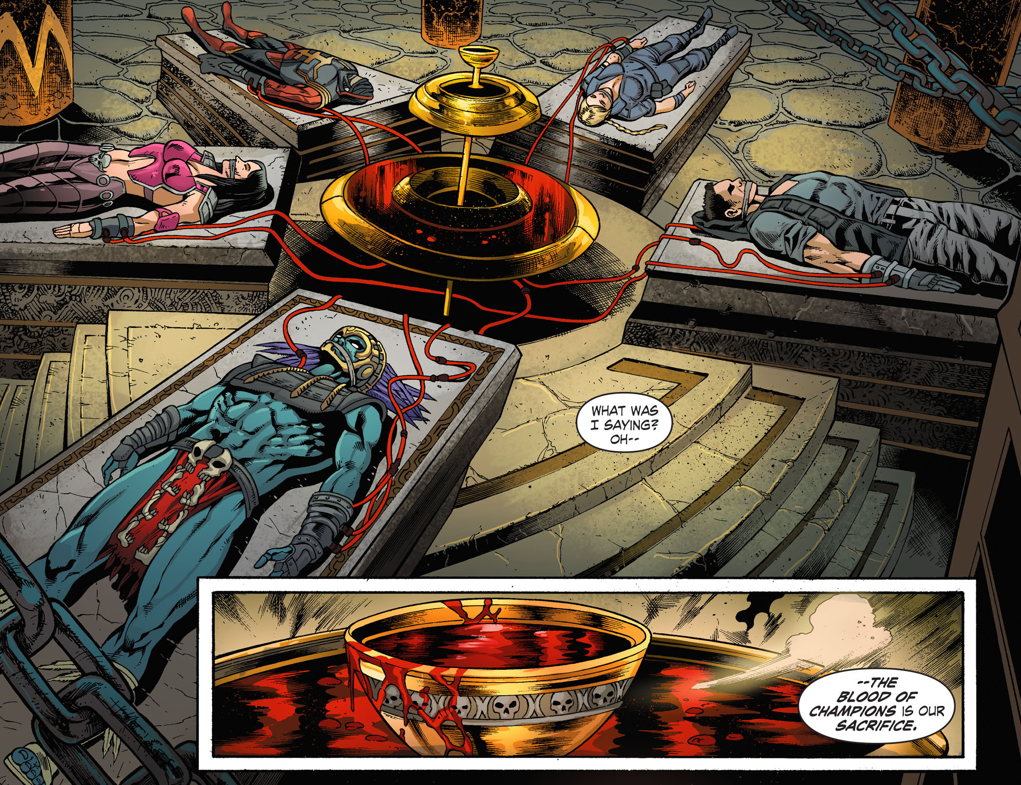 Read online Mortal Kombat X [I] comic -  Issue #28 - 10