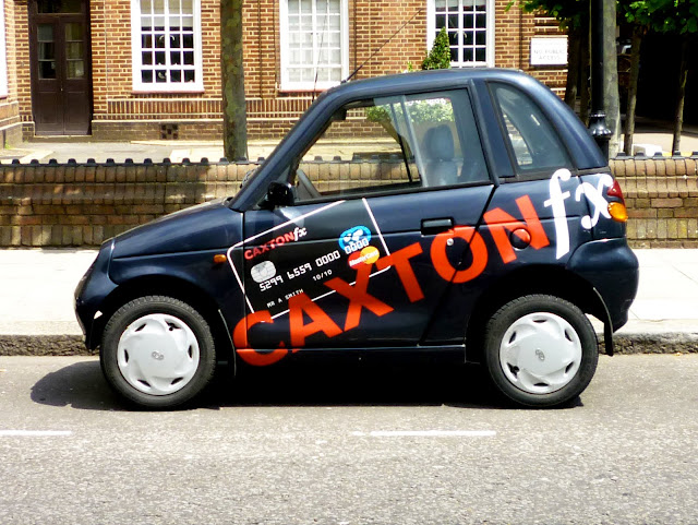 a patch of shade: cars in london