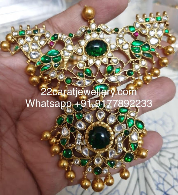 Exclusive Silver Green Kundan Jewellery Exclusive Silver Green Kundan Jewellery
