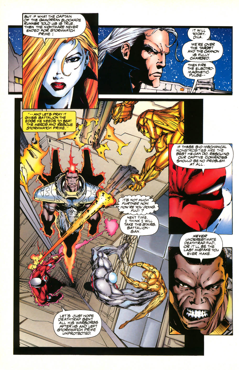 Read online Stormwatch (1993) comic -  Issue #7 - 15