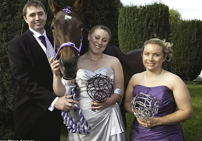 horse wedding funny