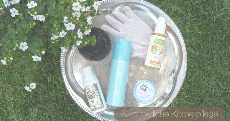 Sommerliche Körperpflege