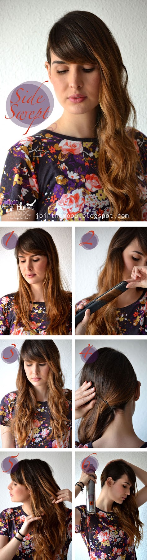 Make a Side Swept Hairstyle