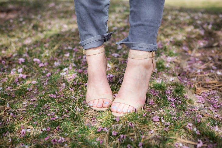 Peachy Tones shoe shot