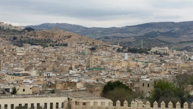 Vista panorámica de Fez Vista panorámica de Fez