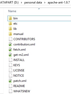 Apache Ant Unzip Folder