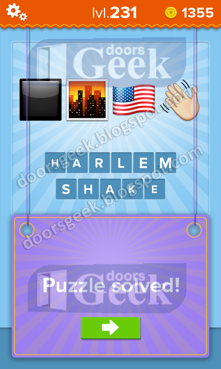 EmojiNation [Level 231] Answer ~ Doors Geek