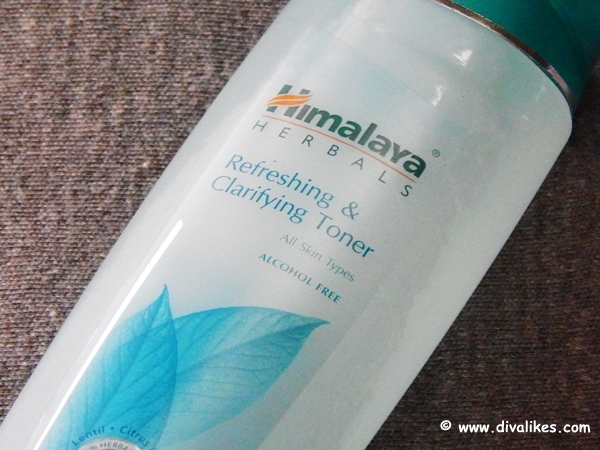 himalaya clarifying toner