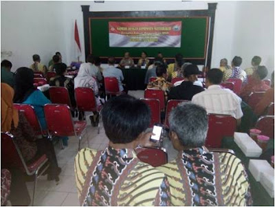 JELANG PILGUB DANRAMIL SUKODNO BERPESAN WASPADAI TEROR