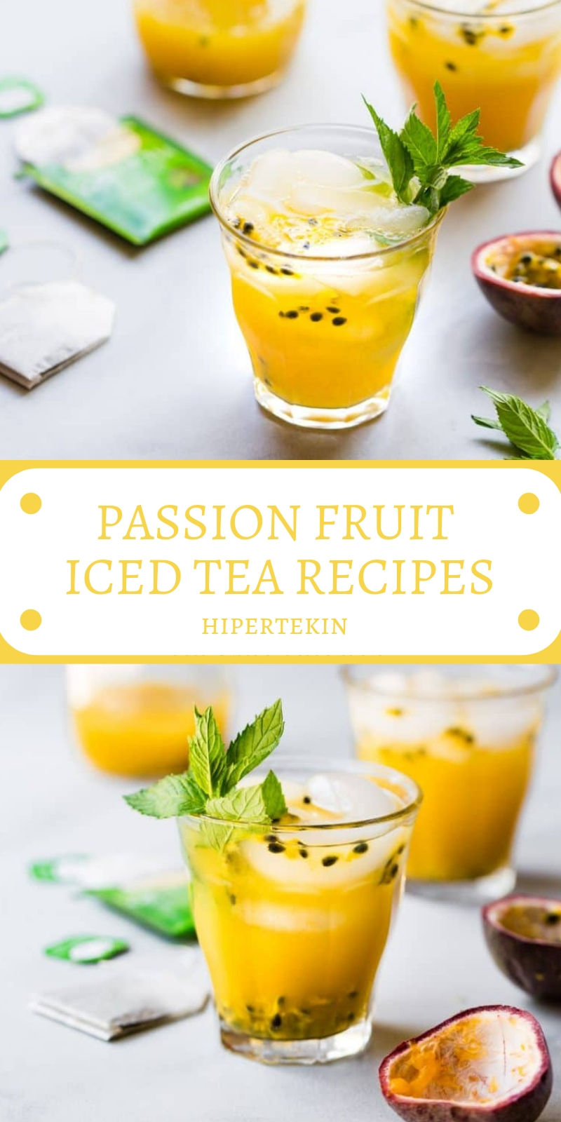 PASSION FRUIT ICED TEA RECIPES PASSION FRUIT ICED TEA RECIPES