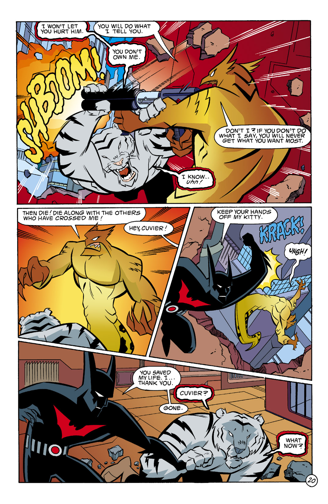 Read online Batman Beyond [II] comic -  Issue #3 - 21