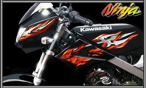  Foto  Modifikasi Motor  Kawasaki Ninja  150 r Terbaru 2019