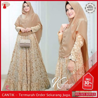 Jual RRJ325D223 Dress Muslim Khalila Wanita Syari Wd Terbaru BMGShop