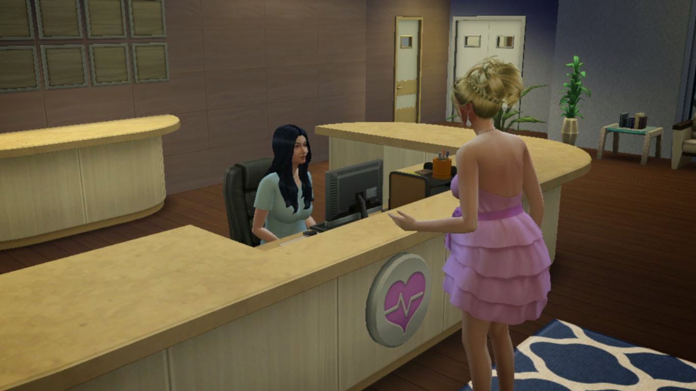 Sims 4 have baby at the hospital