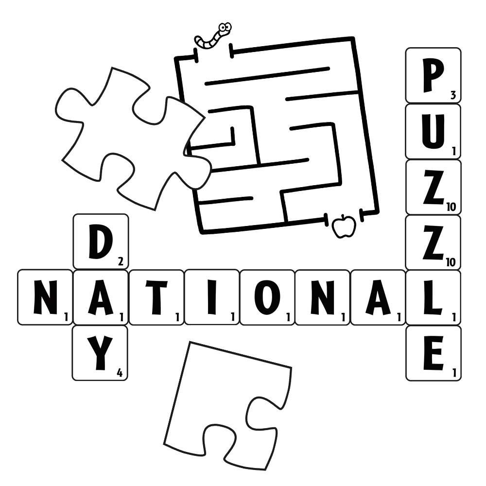 Головоломки день рождение. International Puzzle Day.