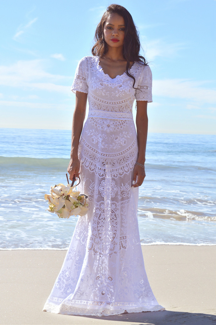 saldana vintage wedding dress