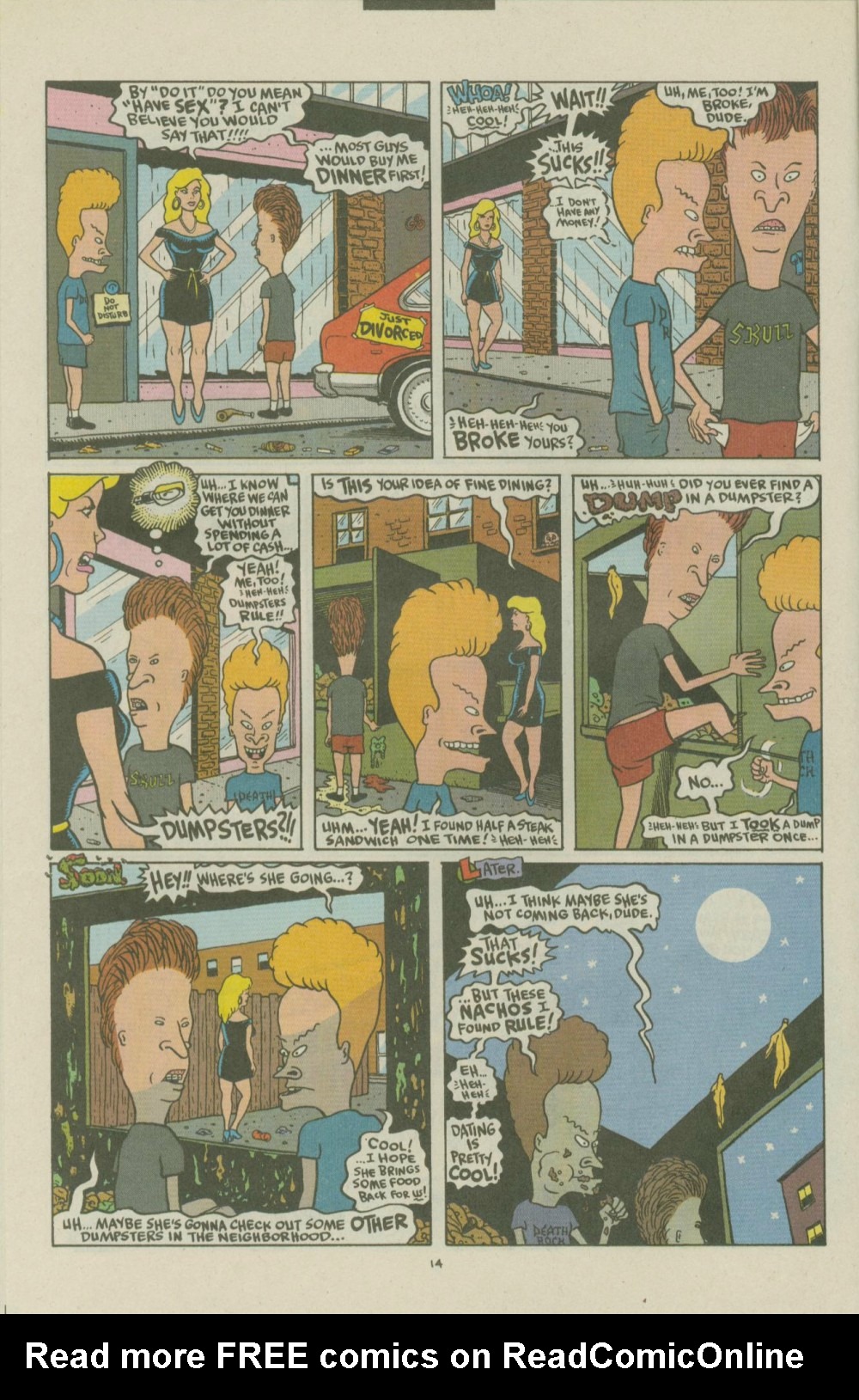 Read online Beavis and Butt-Head comic -  Issue #9 - 16
