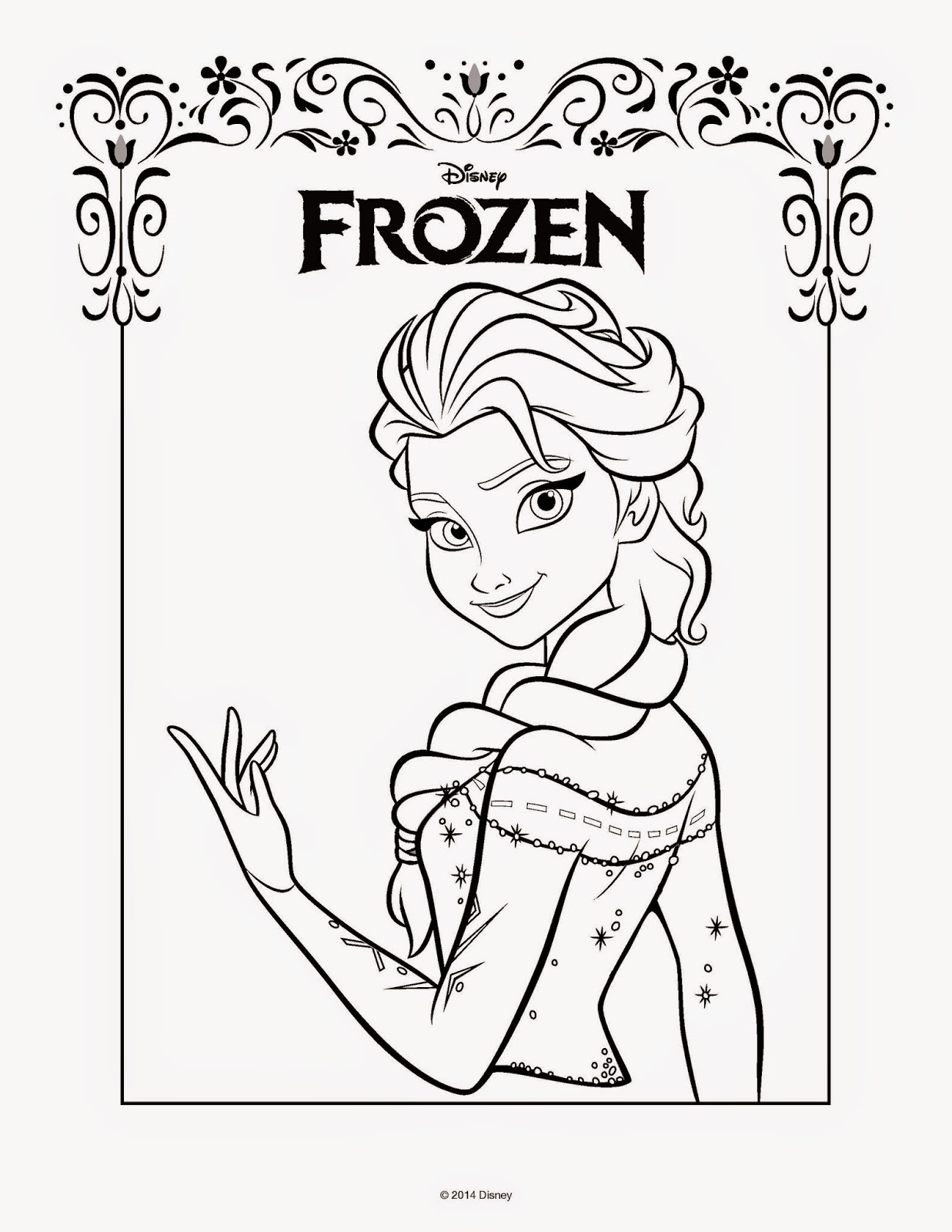 Dibujos de Frozen