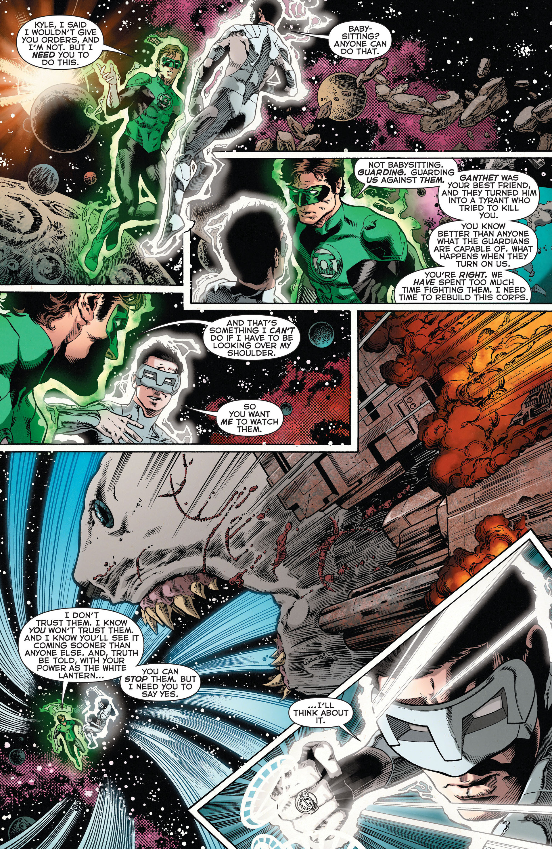 Read online Green Lantern: New Guardians comic -  Issue #21 - 8
